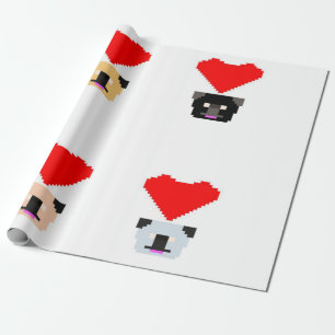 Pug Dog Lovers The Love of All Pugs Wrapping Paper