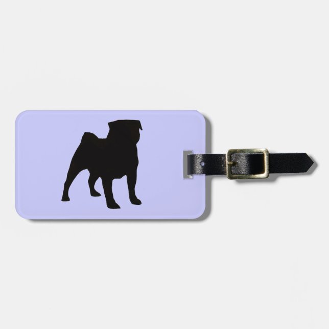 PUG - DOG LUGGAGE TAG (Front Horizontal)