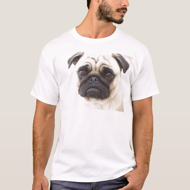 Pug Dog Men's T-Shirt (Front)