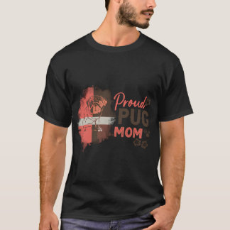 Pug Dog Mom T-Shirt