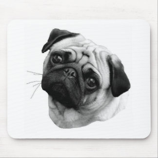 Pug Dog Mouse Pad