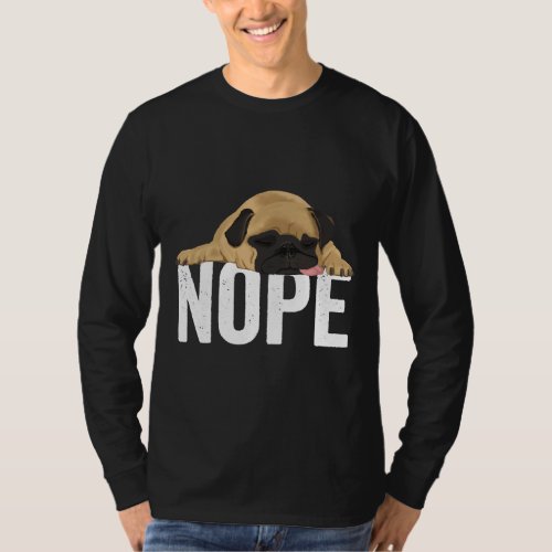 Pug Dog _ Nope  Essential T_Shirt 571