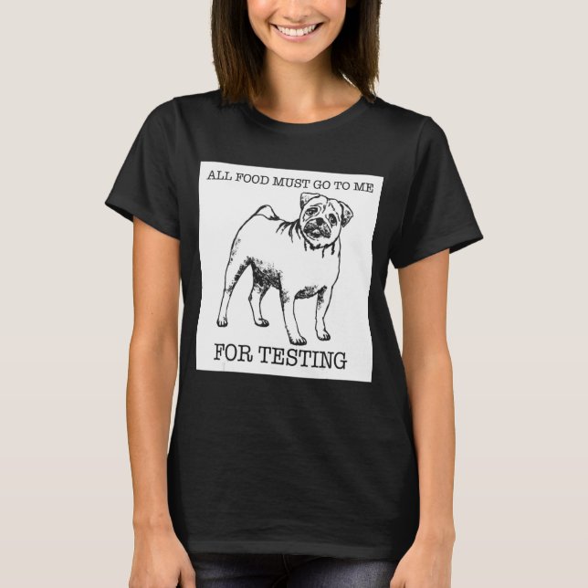 Pug   dog T-Shirt (Front)