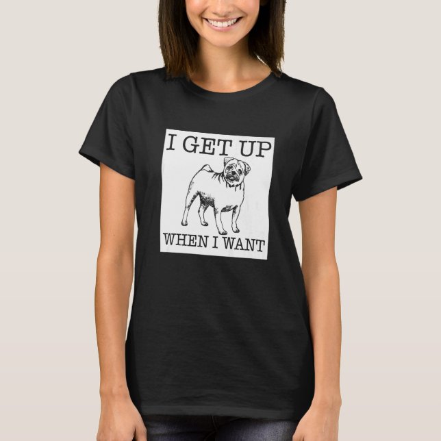 Pug  dog T-Shirt (Front)