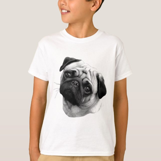 Pug Dog T-Shirt (Front)