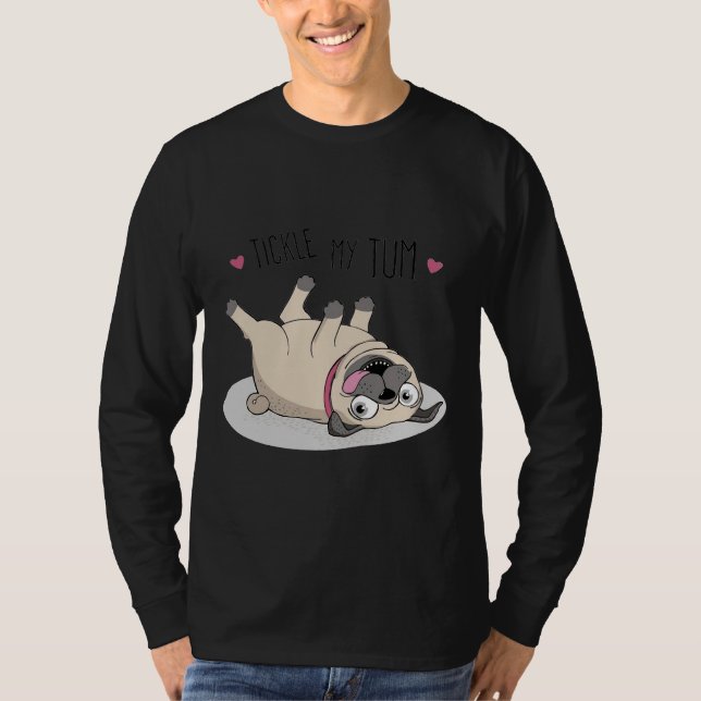 pug dog T_shirt Classic T-Shirt 21 (Front)