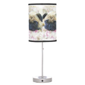 Pug Dog Table Lamp (Back)