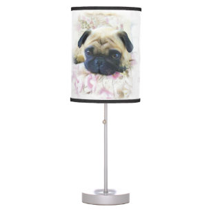 Pug Dog Table Lamp
