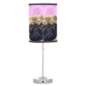 Pug Dog Table Lamp (Back)