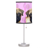 Pug Dog Table Lamp (Left)