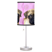 Pug Dog Table Lamp (Right)