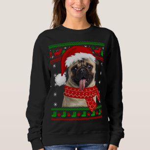 Pug Dog Ugly Sweater Christmas Puppy Dog Lover