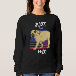 Pug Dog Vintage  65 Sweatshirt