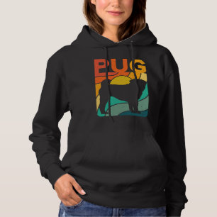 Pug Dog Vintage Gift Pet Lover Classic T-Shirt 521 Hoodie