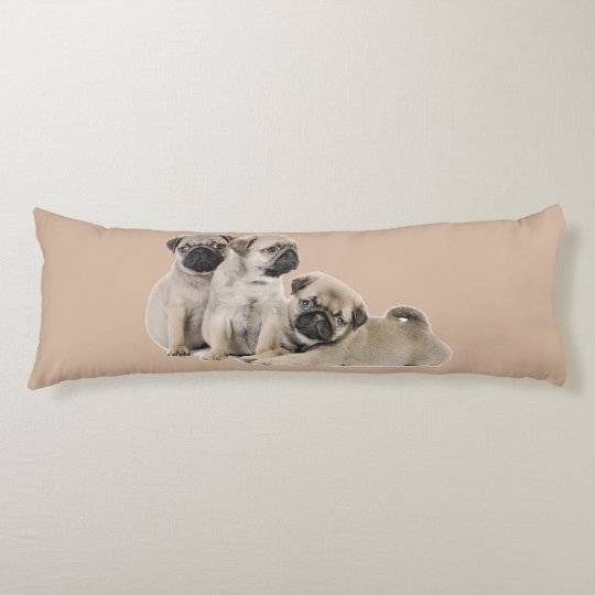 pug body pillow