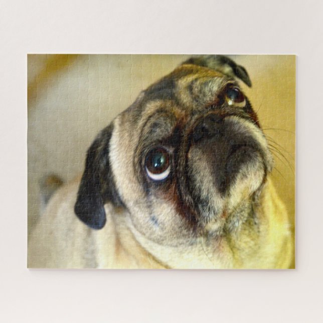 Pug Dogs. Jigsaw Puzzle (Horizontal)