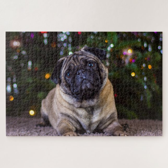 Pug Dogs. Jigsaw Puzzle (Horizontal)