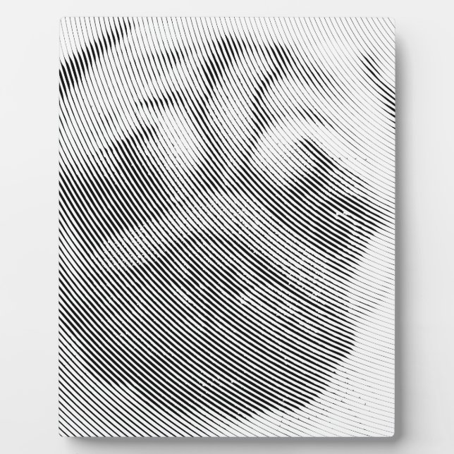 Pug Face Plaque (Front)
