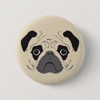Pug Face Silhouette