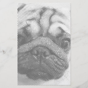 Pug Face Stationery