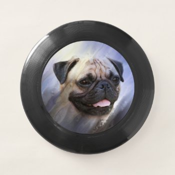 Pug Face Wham-o Frisbee by deemac2 at Zazzle