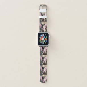 Pug Fairy Princess, Apple Watch Band