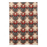 Pug Firefighter  Kitchen Towel