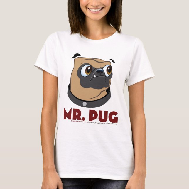 Pug Front & back T-Shirt (Front)