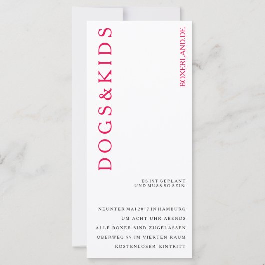 Pug Fun Cards (Back)