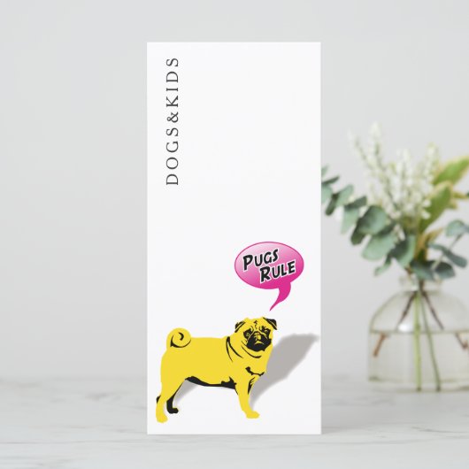 Pug Fun Cards (Standing Front)