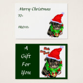 Pug  Funny Christmas Gifts (Front & Back)