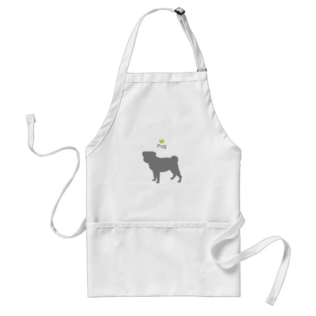 Pug g5 adult apron (Front)