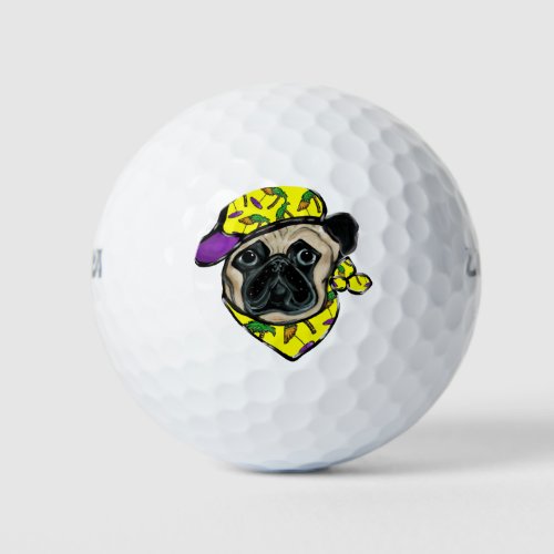 Pug Golf Balls