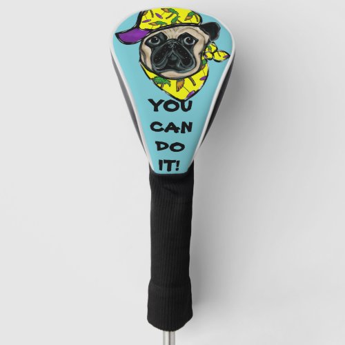 Pug Golf Head Cover