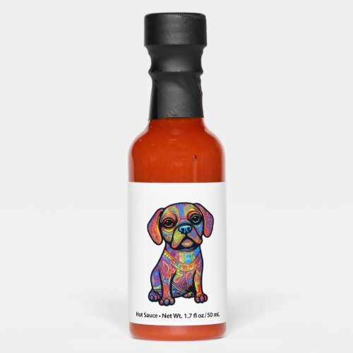 Pug Graffiti Pug Owner Pug Lover Hot Sauces