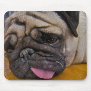 Pug Had One Too Many Mouse Pad