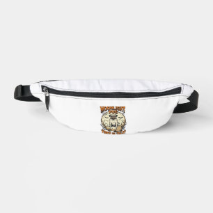 Pug Halloween Shirt with Vintage Engraving Moon_1 Fanny Pack