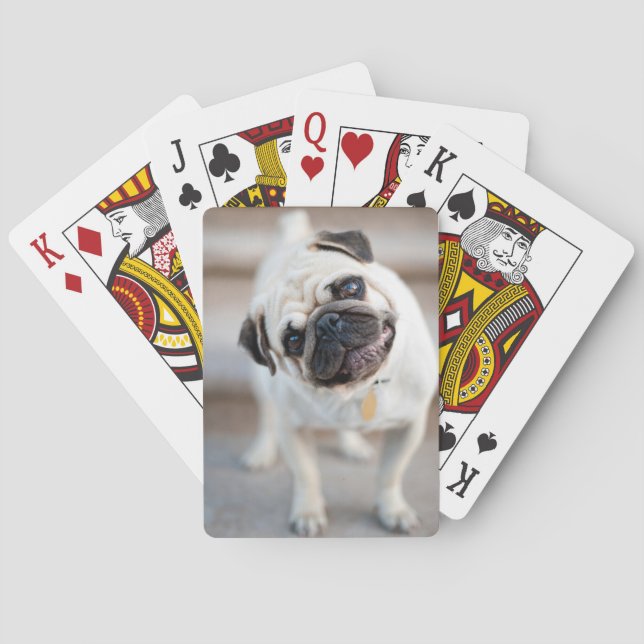 Pug Head Tilt Poker Cards (Back)