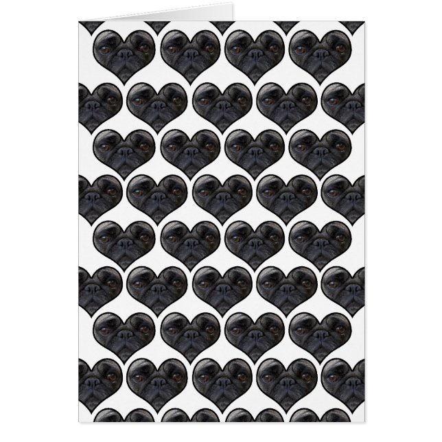 Pug Hearts Cards (Front)