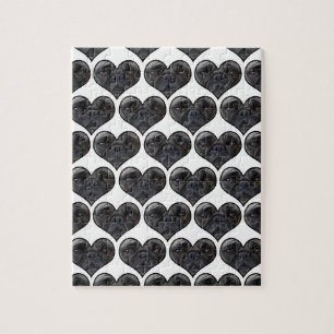 Pug Hearts Jigsaw Puzzle