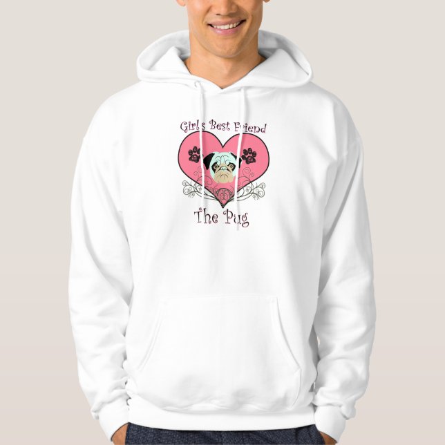Pug Hoodie (Front)
