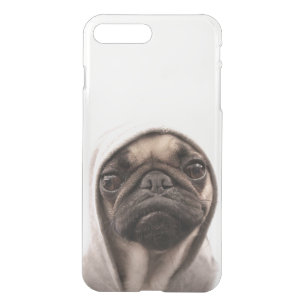 Pug In A Hoodie iPhone 8 Plus/7 Plus Case