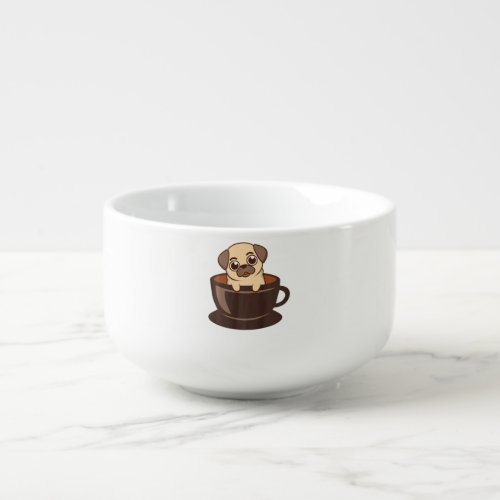 Pug In A Mug Coffee Drinker Dog Pet Lover