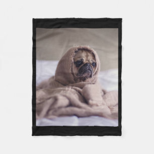 Pug In Blanket Cute Pug Dog Lover Gift