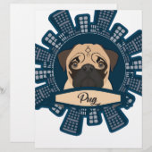 pug in the city (Front/Back)