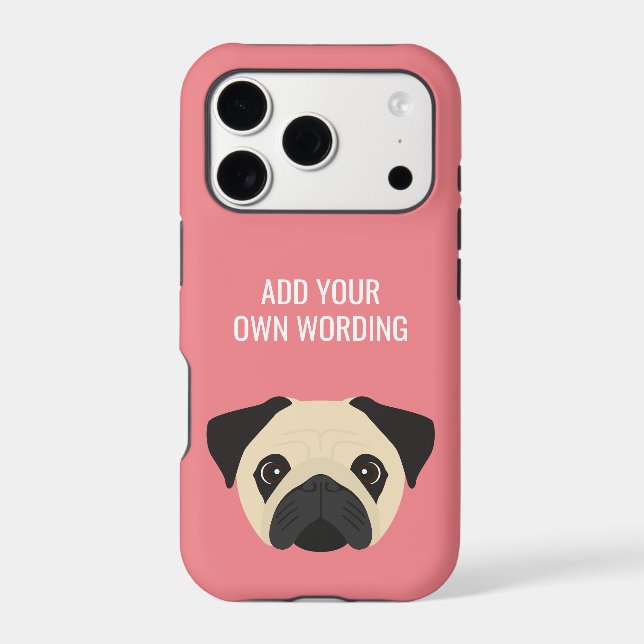 Pug Iphone Case (Back)
