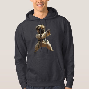Pug Karate School Hoodie