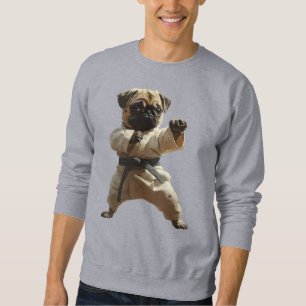 Pug Karate School Sweatshirt
