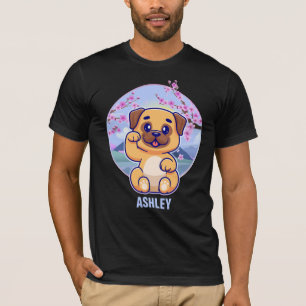 Pug Kawaii Cute Gift Dog Pet T-Shirt