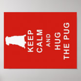 Sottobicchiere Rigido Con Scritta 'Keep Calm And Hug A Westie' - Quadrato 9x9 Cm - Finitura Lucida, In MDF - Regalo Per Amanti Dei Cani Westie - 2